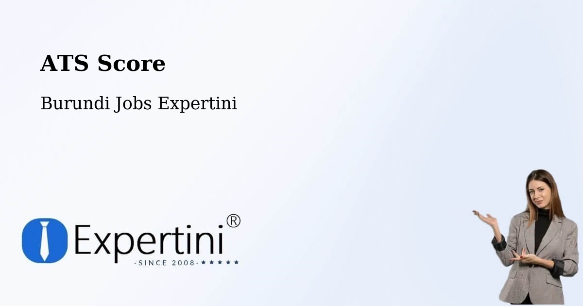 Resume ATS Score & Job Description Match Tool – Burundi - Burundi Jobs Expertini