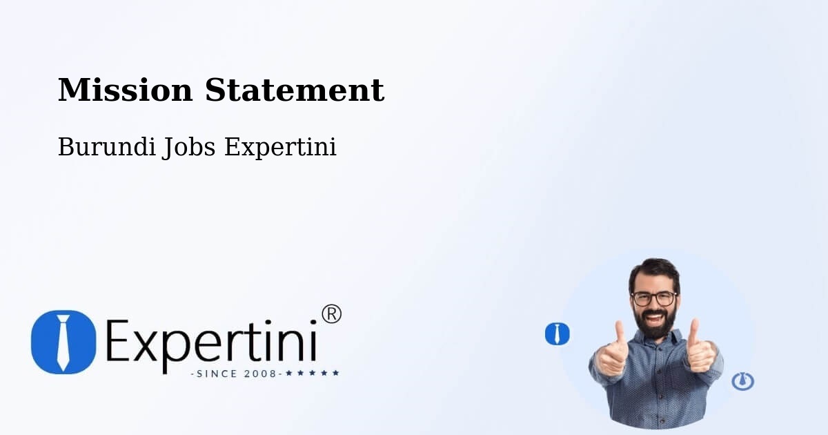 Corporate Mission – Burundi - Burundi Jobs Expertini