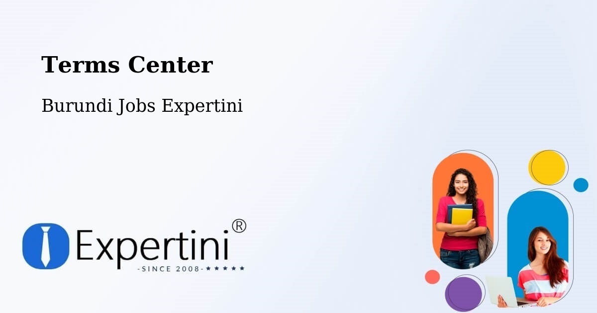 Terms of Service – Burundi - Burundi Jobs Expertini